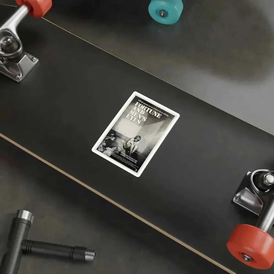 Fortune and Men's Eyes 1971 Movie Poster STICKER Vinyl Die-Cut Decal - The Sticker Space