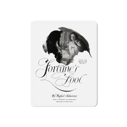 Fortune's Fool (1), McCalls magazine, January 1923 (Magazine Illustration) Refrigerator Magnet 5 Inch Die-Cut - The Sticker Space