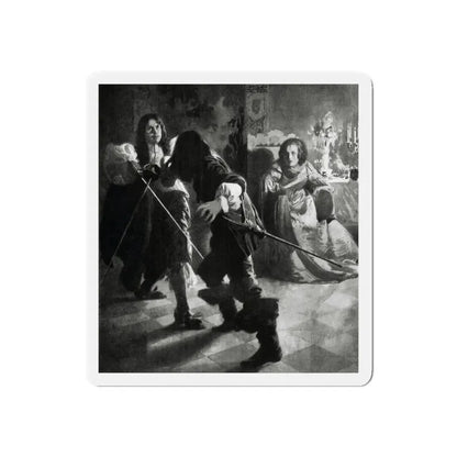 Fortune's Fool (2), McCalls magazine, January 1923 (Magazine Illustration) Refrigerator Magnet 4 Inch Die-Cut - The Sticker Space