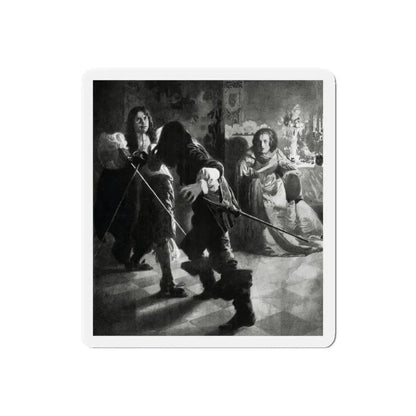 Fortune's Fool (2), McCalls magazine, January 1923 (Magazine Illustration) Refrigerator Magnet 6 Inch Die-Cut - The Sticker Space