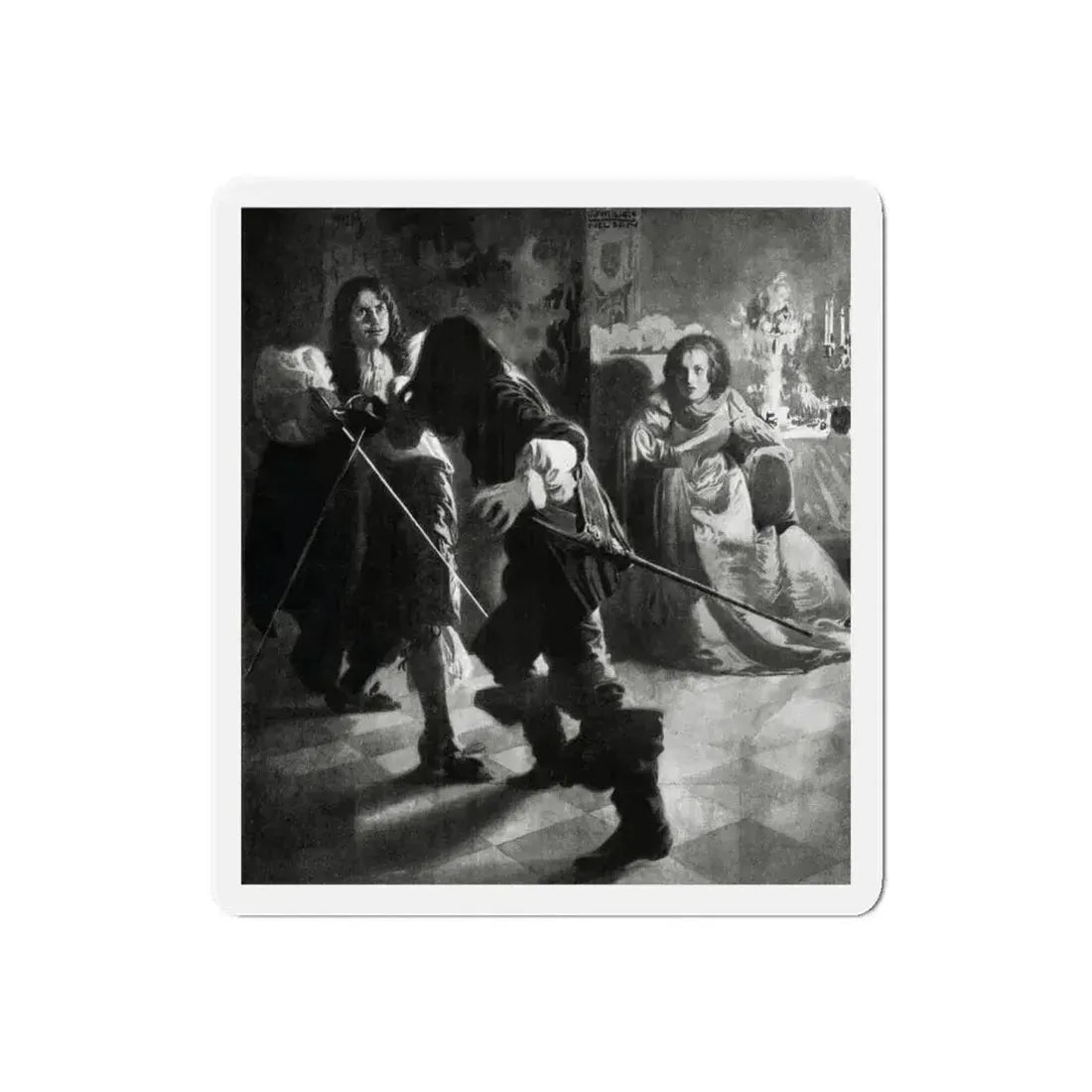 Fortune's Fool (2), McCalls magazine, January 1923 (Magazine Illustration) Refrigerator Magnet - The Sticker Space