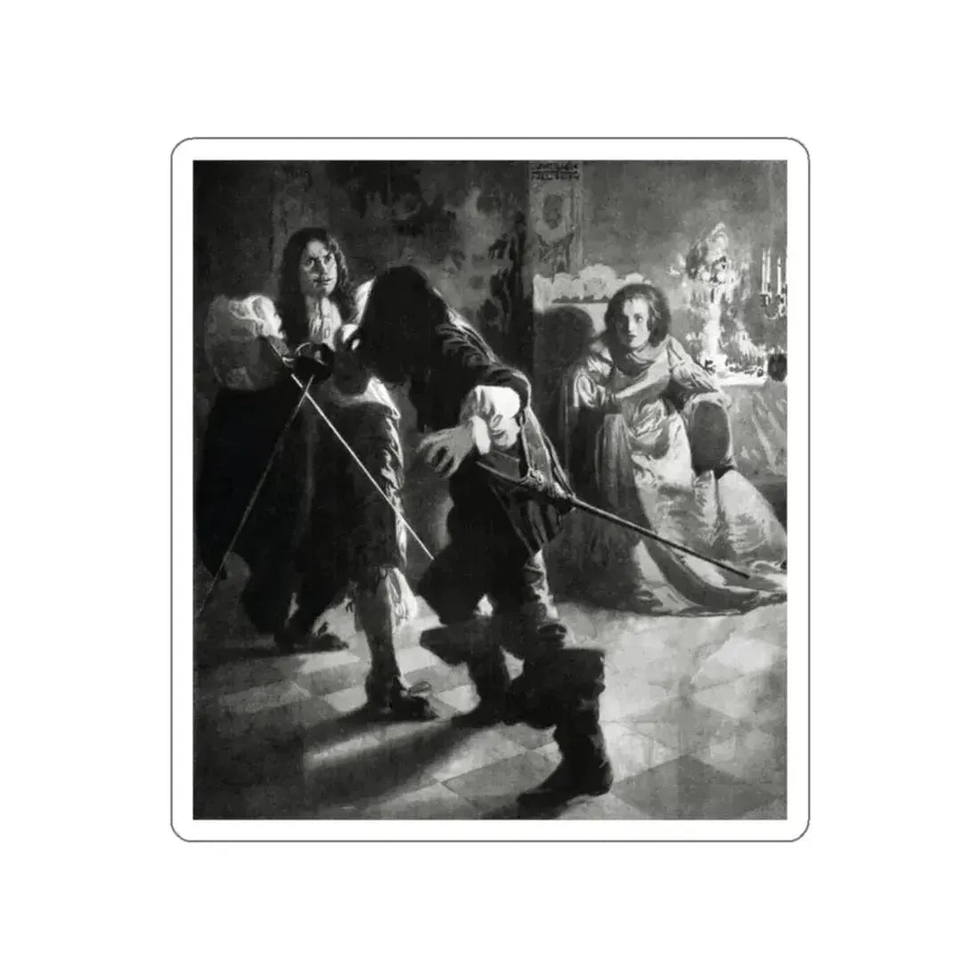 Fortune's Fool (2), McCalls magazine, January 1923 (Magazine Illustration) STICKER Vinyl Die-Cut Decal - The Sticker Space