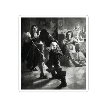 Fortune's Fool (2), McCalls magazine, January 1923 (Magazine Illustration) STICKER Vinyl Die-Cut Decal - The Sticker Space