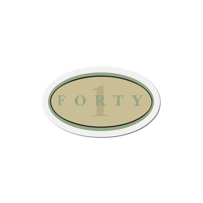 Forty 1 (U.S. Navy) Die-Cut Magnet-5" x 5"-The Sticker Space