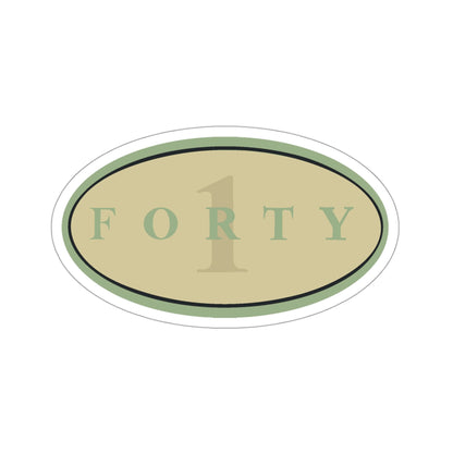 Forty 1 (U.S. Navy) STICKER Vinyl Die-Cut Decal-3 Inch-The Sticker Space