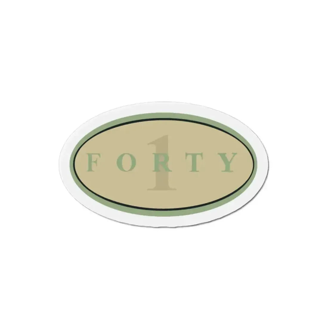 Forty 1 (U.S. Navy) Refrigerator Magnet - The Sticker Space