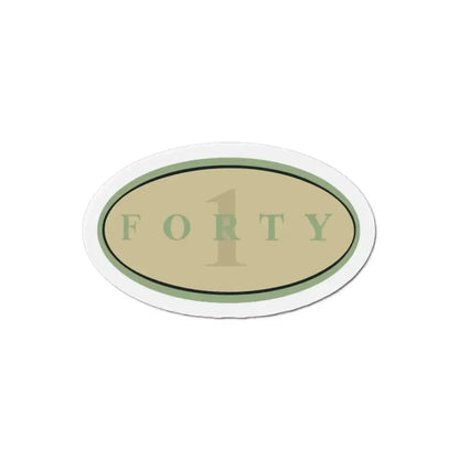 Forty 1 (U.S. Navy) Refrigerator Magnet - The Sticker Space