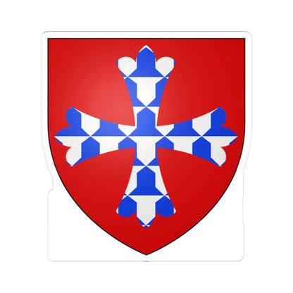 Forz (England) (Coat of Arms) STICKER Vinyl Kiss-Cut Decal 3 Inch White - The Sticker Space