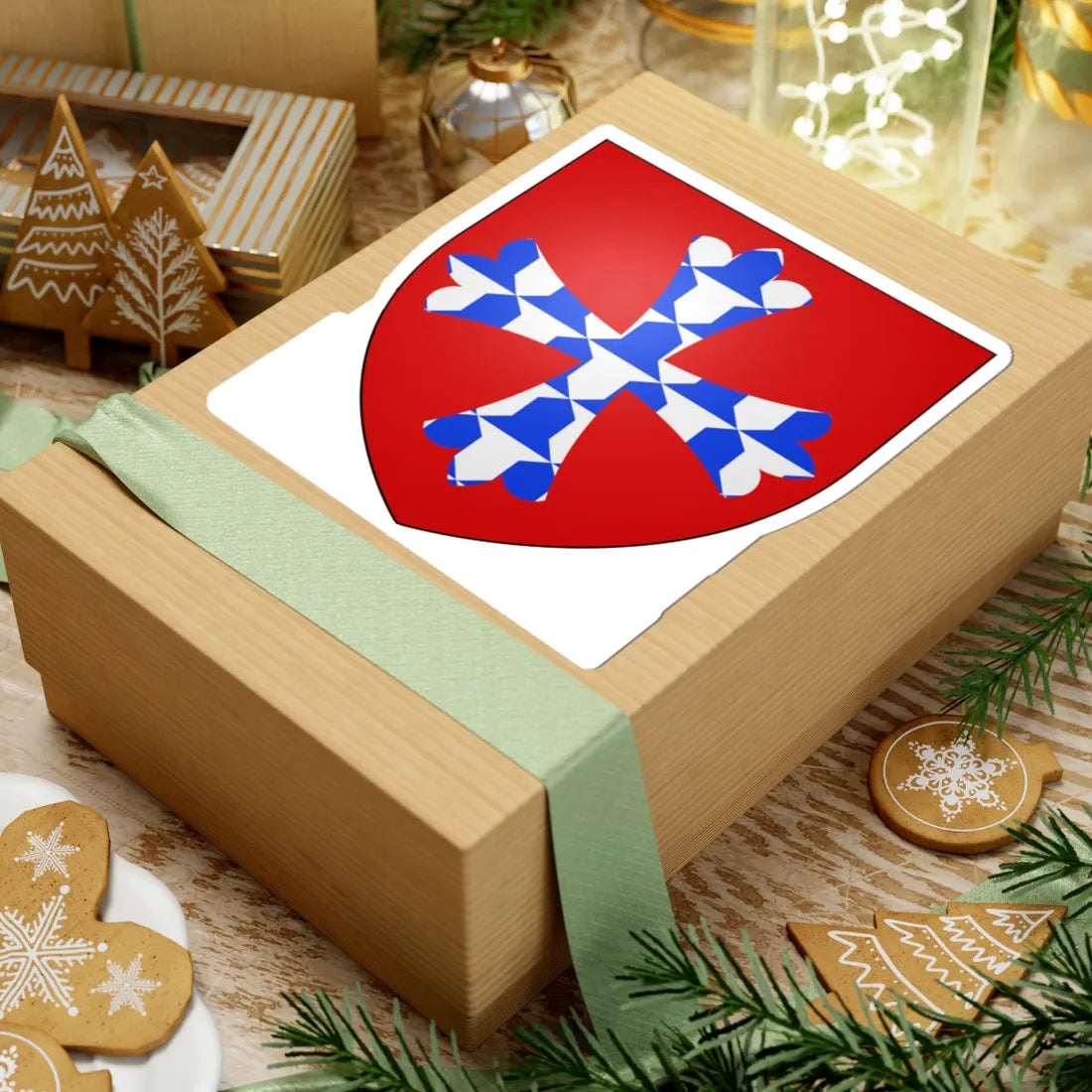 Forz (England) (Coat of Arms) STICKER Vinyl Kiss-Cut Decal - The Sticker Space