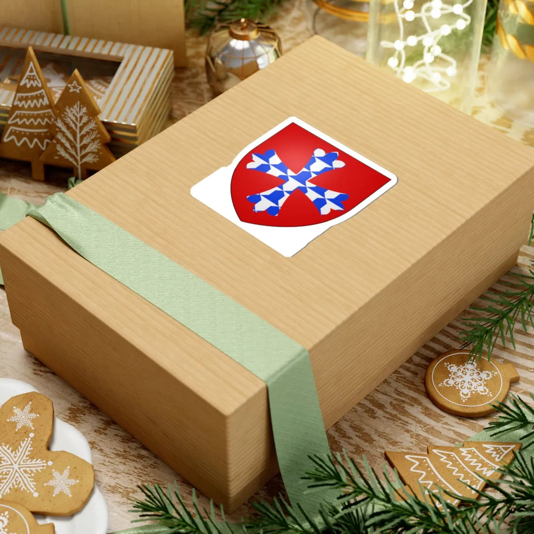 Forz (England) (Coat of Arms) STICKER Vinyl Kiss-Cut Decal - The Sticker Space