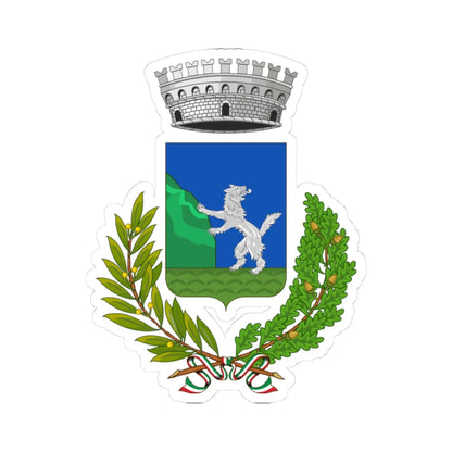 Fosdinovo-Stemma (Italy) (Coat of Arms) STICKER Vinyl Kiss-Cut Decal 3 Inch White - The Sticker Space