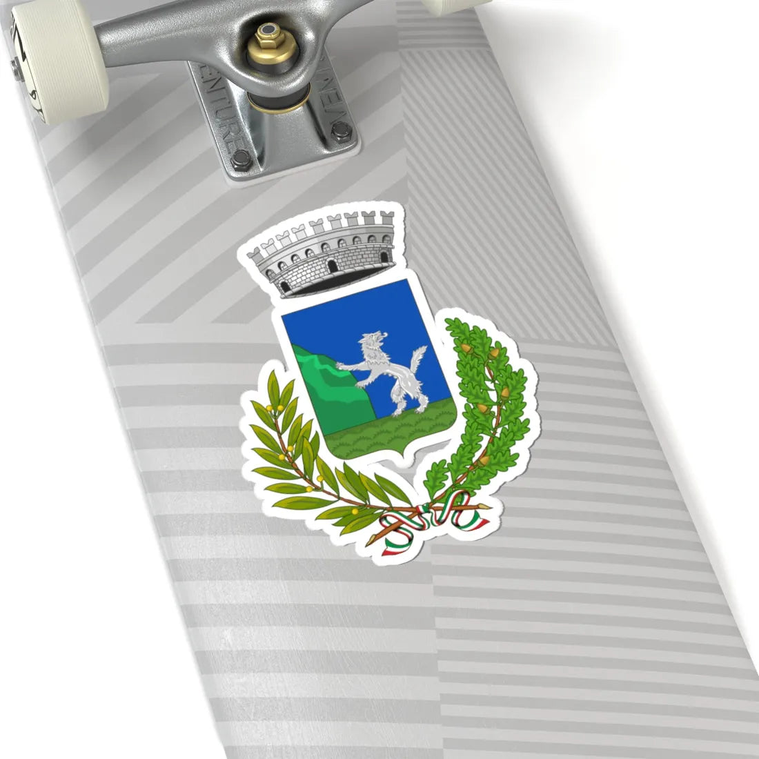 Fosdinovo-Stemma (Italy) (Coat of Arms) STICKER Vinyl Kiss-Cut Decal - The Sticker Space