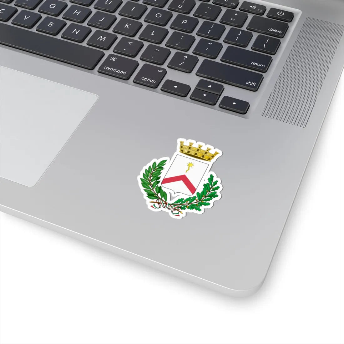 Fossacesia-Stemma (Italy) (Coat of Arms) STICKER Vinyl Kiss-Cut Decal - The Sticker Space
