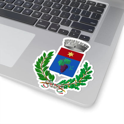 Fossalta di Piave-Stemma (Italy) (Coat of Arms) STICKER Vinyl Kiss-Cut Decal - The Sticker Space