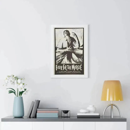 FOUR FOR THE MORGUE 1962 - Framed Movie Poster - The Sticker Space
