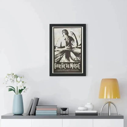 FOUR FOR THE MORGUE 1962 - Framed Movie Poster - The Sticker Space