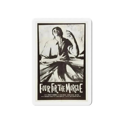 FOUR FOR THE MORGUE 1962 Movie Poster - Refrigerator Magnet - The Sticker Space