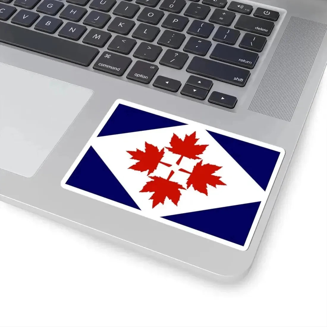 Four Leaves Flag Proposal (Canada) STICKER Vinyl Kiss-Cut Decal - The Sticker Space