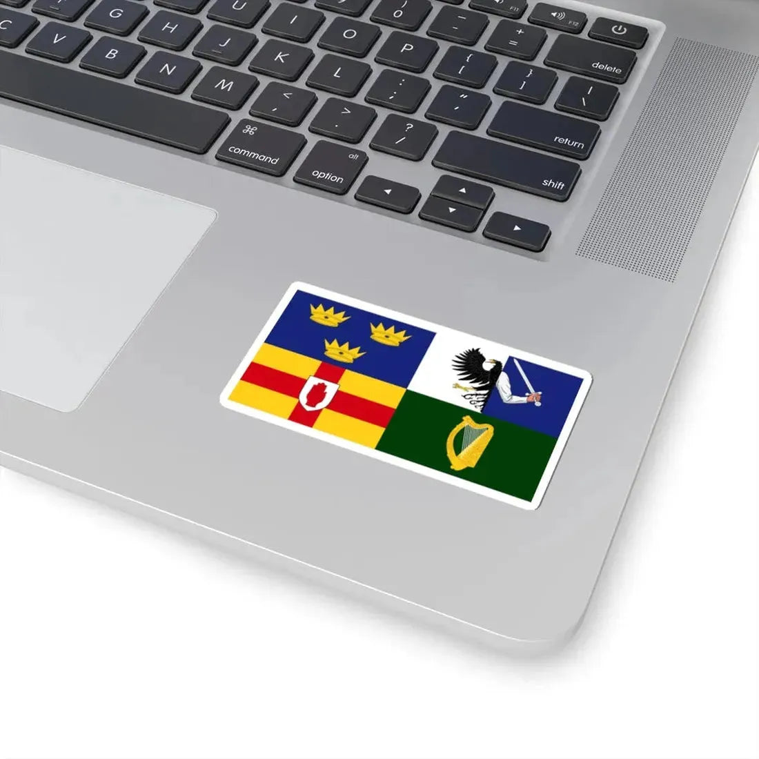 Four Provinces Flag (Ireland) STICKER Vinyl Kiss-Cut Decal - The Sticker Space