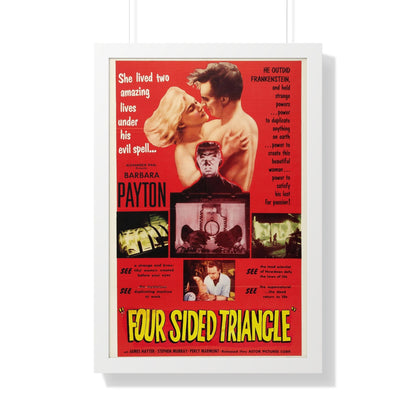 FOUR SIDED TRIANGLE 1953 - Framed Movie Poster-20" x 30"-The Sticker Space