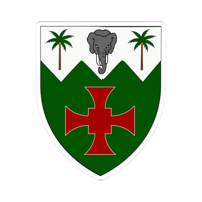 Fourah Bay College shield (England) (Coat of Arms) STICKER Vinyl Kiss-Cut Decal 3 Inch White - The Sticker Space