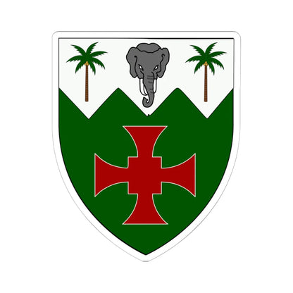 Fourah Bay College shield (England) (Coat of Arms) STICKER Vinyl Kiss-Cut Decal 6 Inch White - The Sticker Space