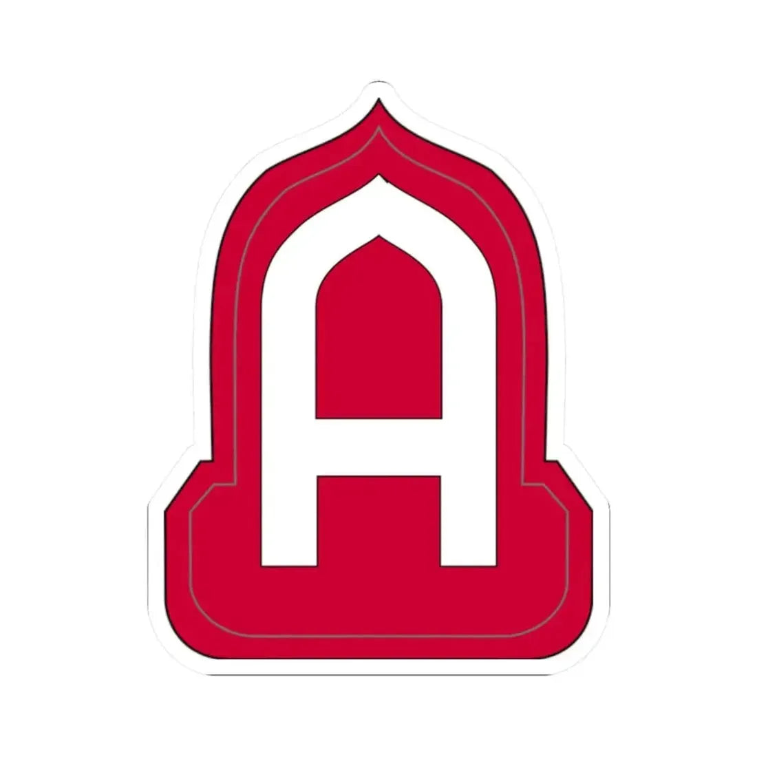 Fourteenth United States (U.S. Army) STICKER Vinyl Kiss-Cut Decal 2 Inch White - The Sticker Space