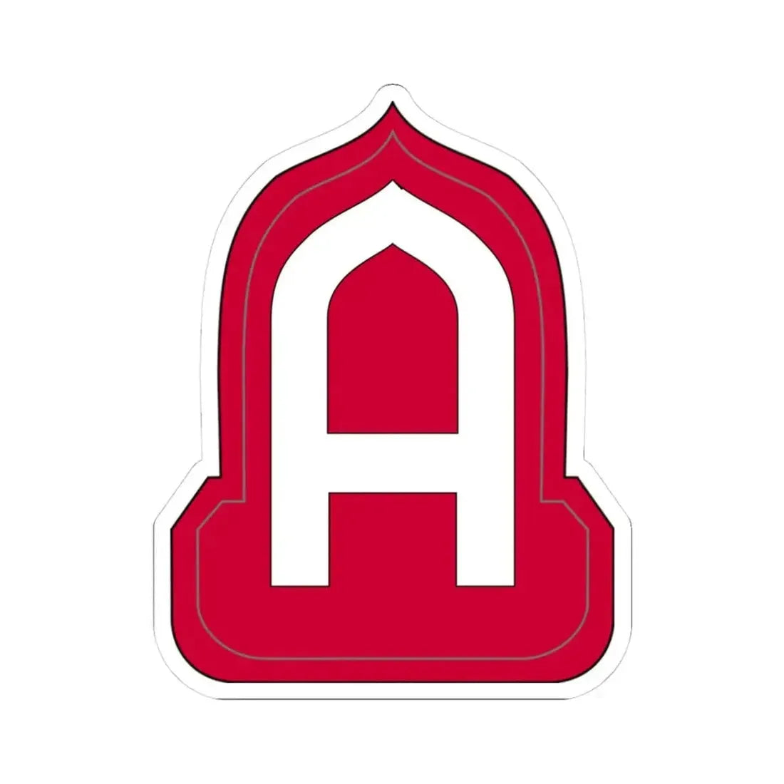 Fourteenth United States (U.S. Army) STICKER Vinyl Kiss-Cut Decal 3 Inch White - The Sticker Space