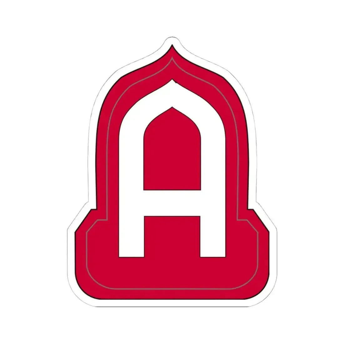 Fourteenth United States (U.S. Army) STICKER Vinyl Kiss-Cut Decal 4 Inch White - The Sticker Space