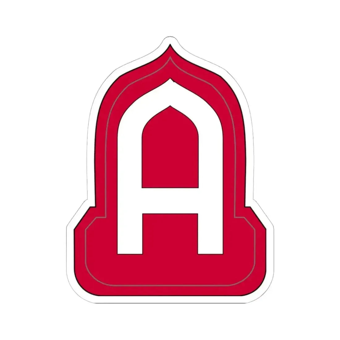 Fourteenth United States (U.S. Army) STICKER Vinyl Kiss-Cut Decal 6 Inch White - The Sticker Space