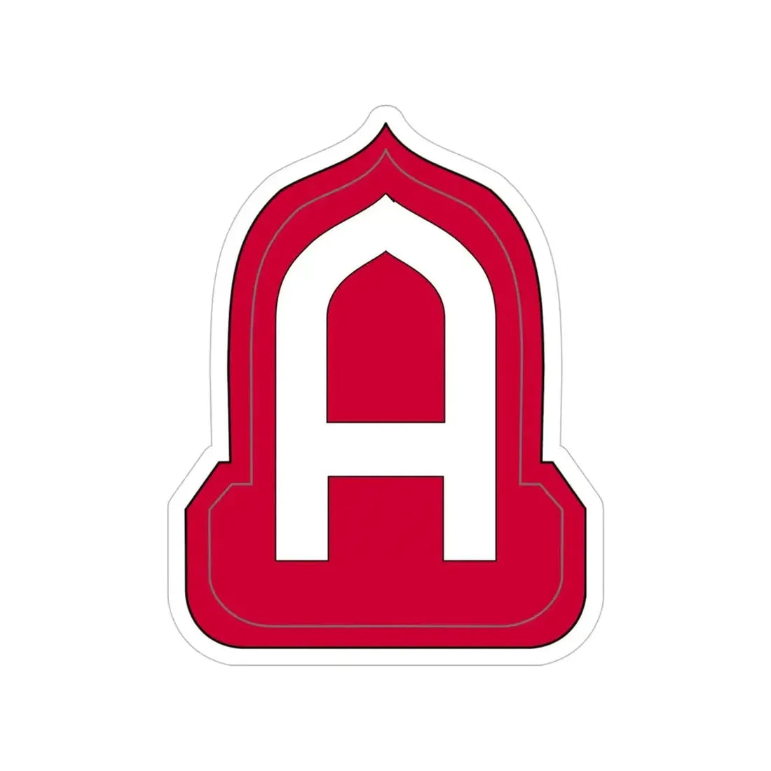 Fourteenth United States  (U.S. Army) Transparent STICKER Die-Cut Vinyl Decal 5 Inch - The Sticker Space