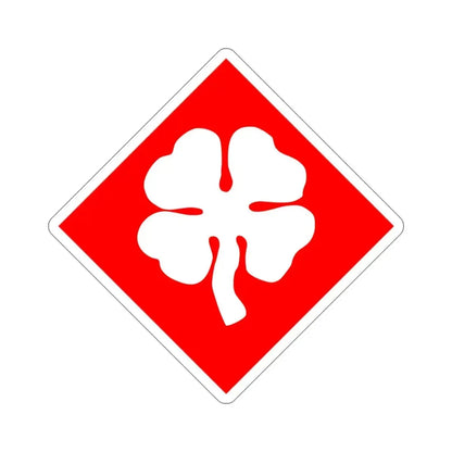 Fourth United States Army (U.S. Army) STICKER Vinyl Die-Cut Decal 4 Inch - The Sticker Space