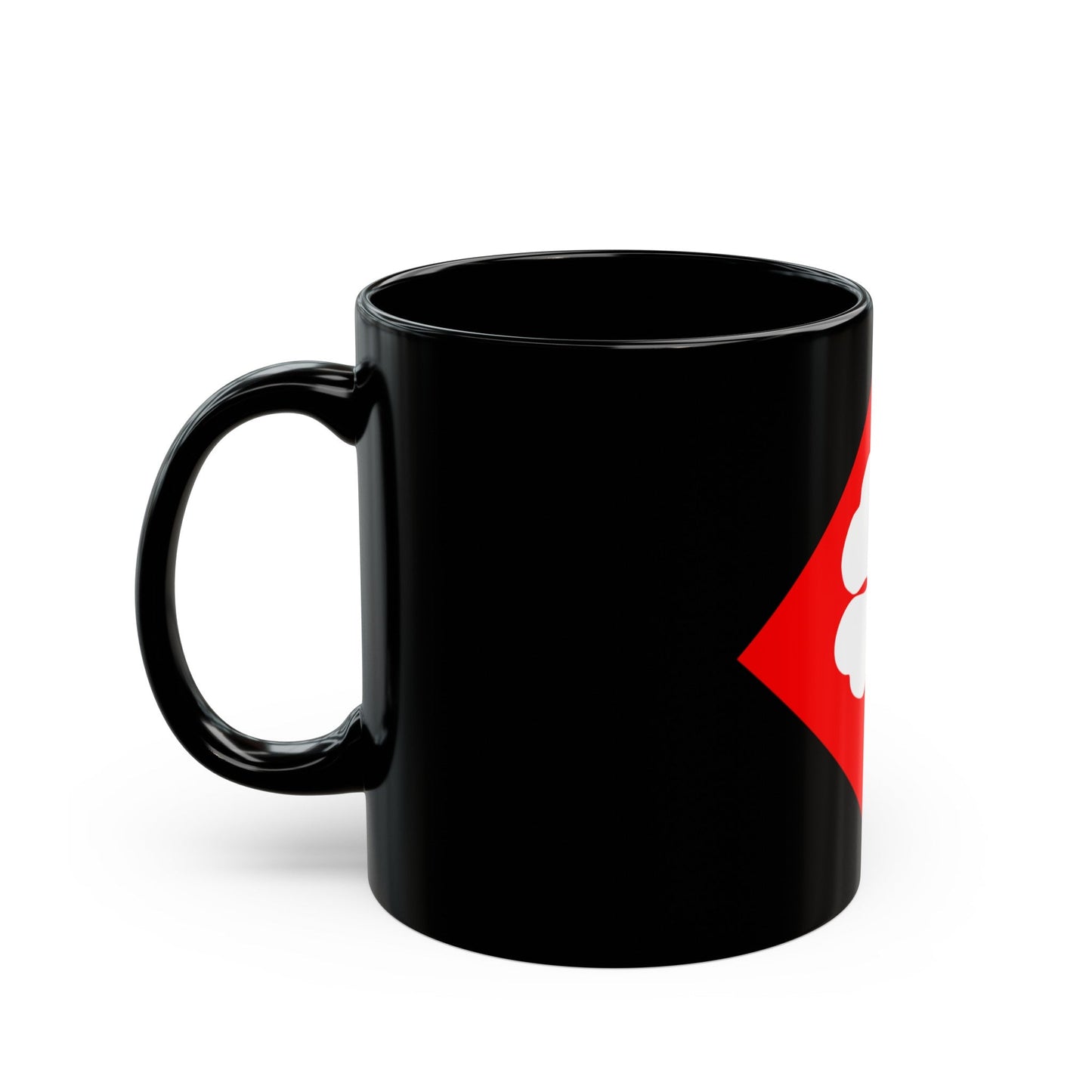 Fourth United States (U.S. Army) Black Coffee Mug-The Sticker Space