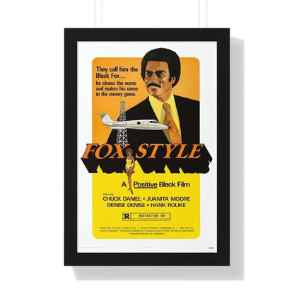 FOX STYLE 1973 - Framed Movie Poster - The Sticker Space