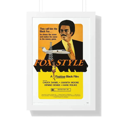 FOX STYLE 1973 - Framed Movie Poster - The Sticker Space