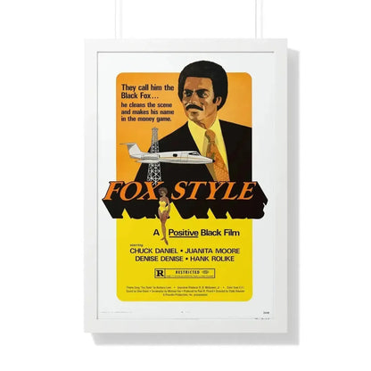 FOX STYLE 1973 - Framed Movie Poster - The Sticker Space