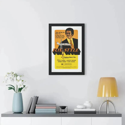FOX STYLE 1973 - Framed Movie Poster - The Sticker Space