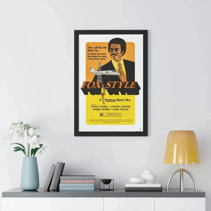 FOX STYLE 1973 - Framed Movie Poster - The Sticker Space