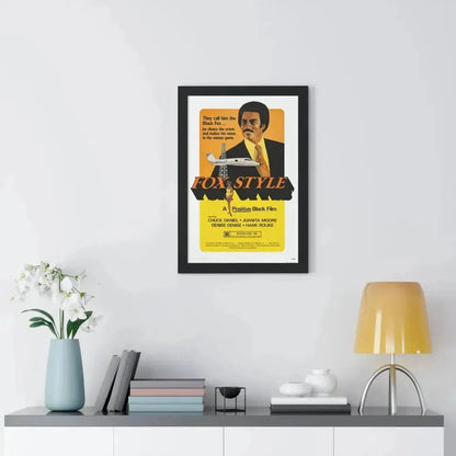 FOX STYLE 1973 - Framed Movie Poster - The Sticker Space