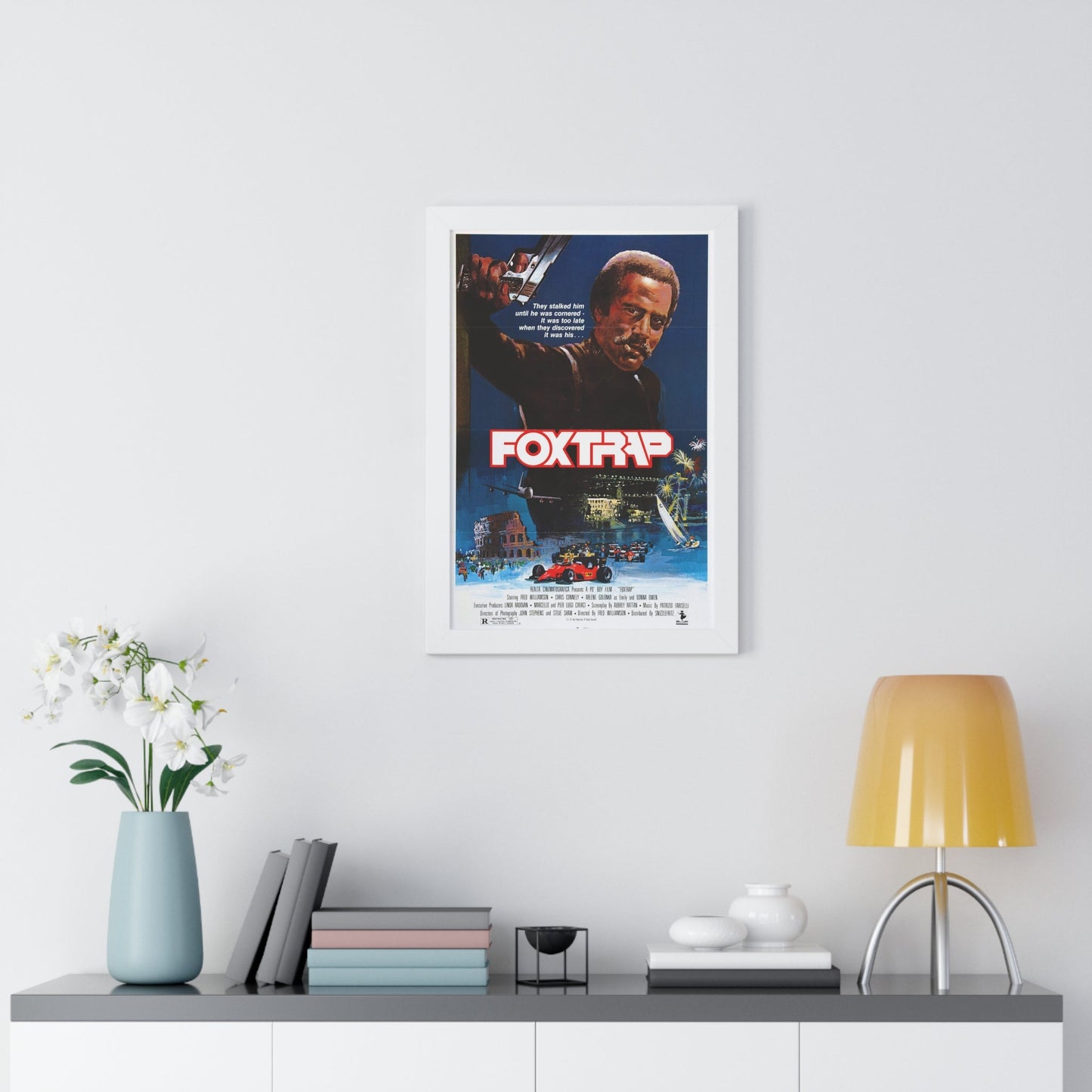 FOXTRAP 1986 - Framed Movie Poster-The Sticker Space