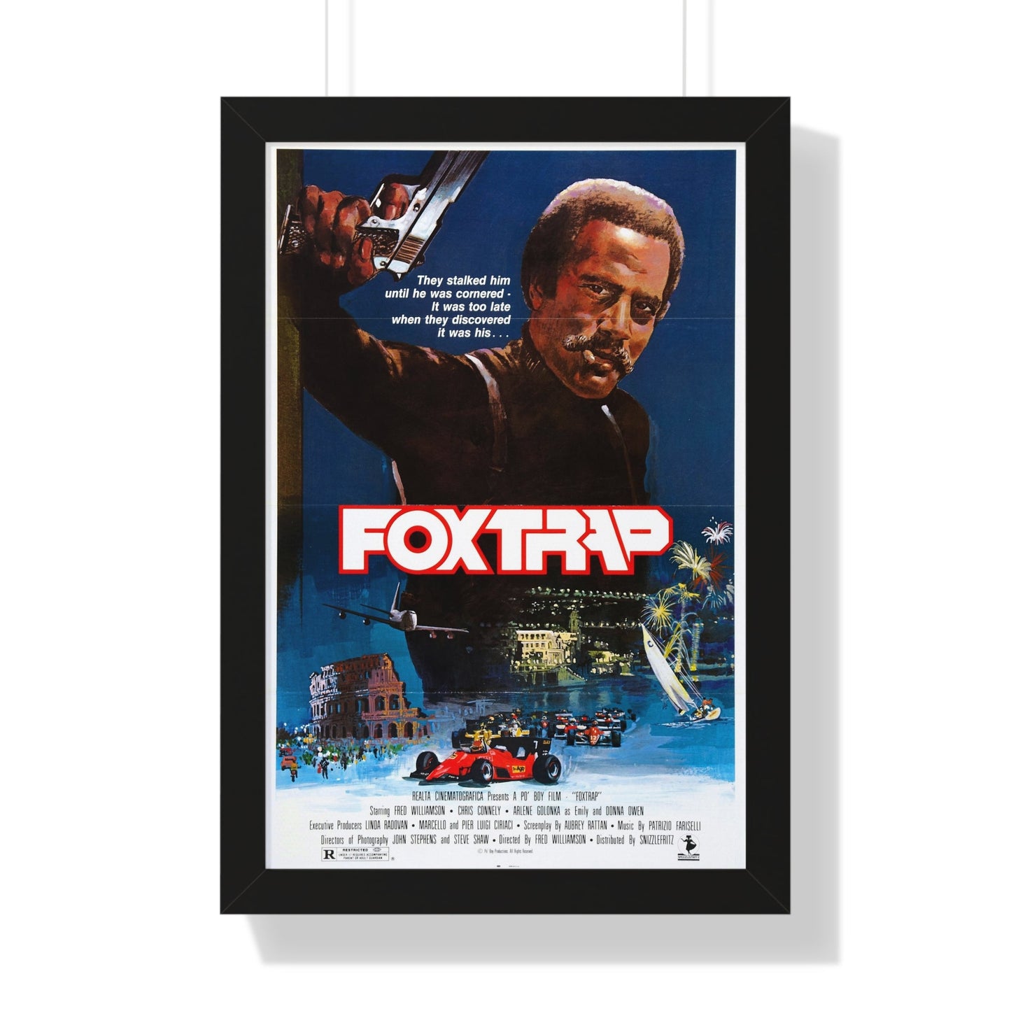 FOXTRAP 1986 - Framed Movie Poster-16″ x 24″-The Sticker Space