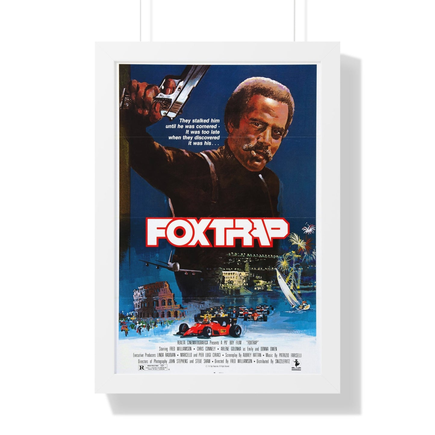 FOXTRAP 1986 - Framed Movie Poster-16″ x 24″-The Sticker Space