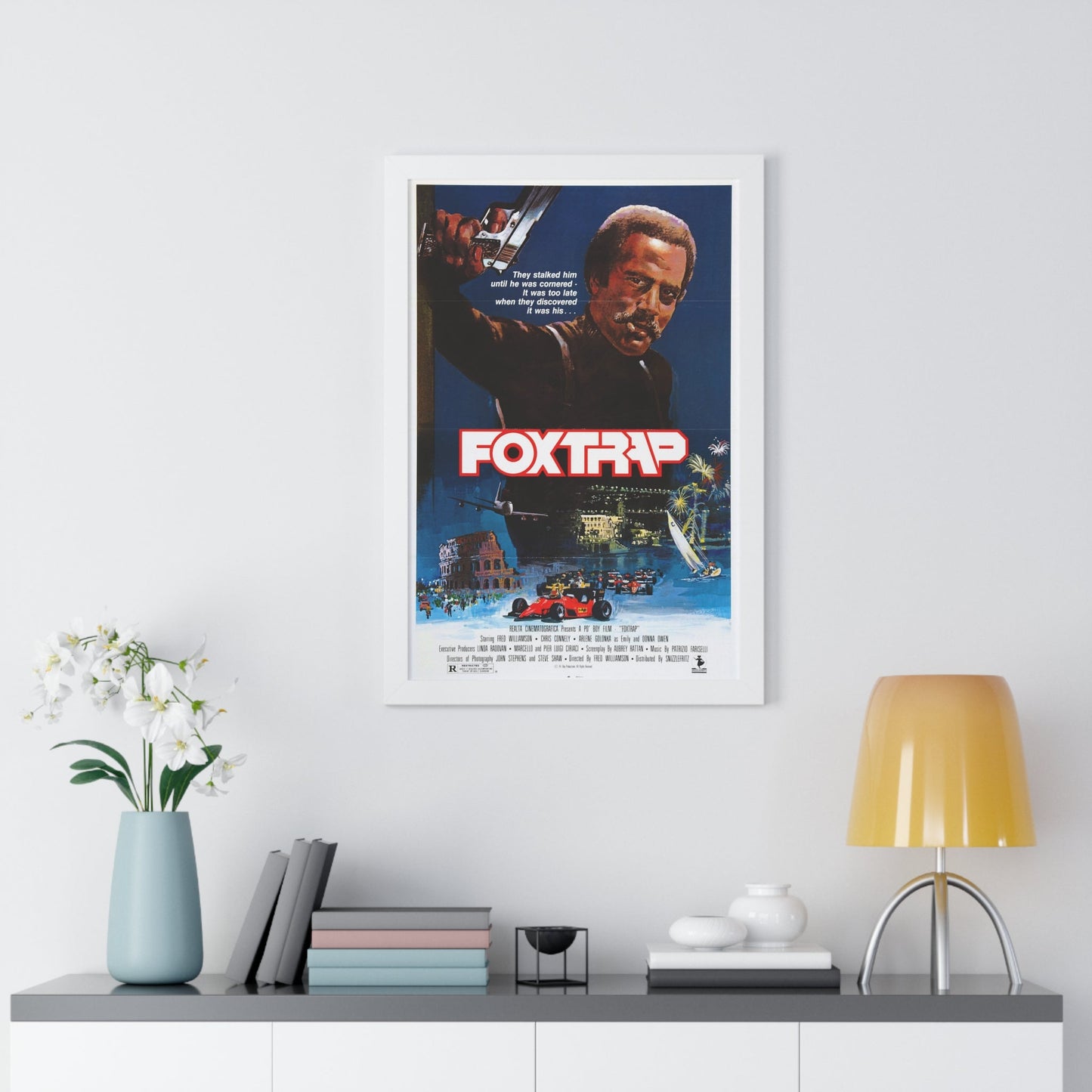 FOXTRAP 1986 - Framed Movie Poster-The Sticker Space