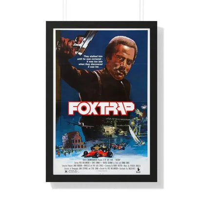 FOXTRAP 1986 - Framed Movie Poster 20" x 30" Black - The Sticker Space