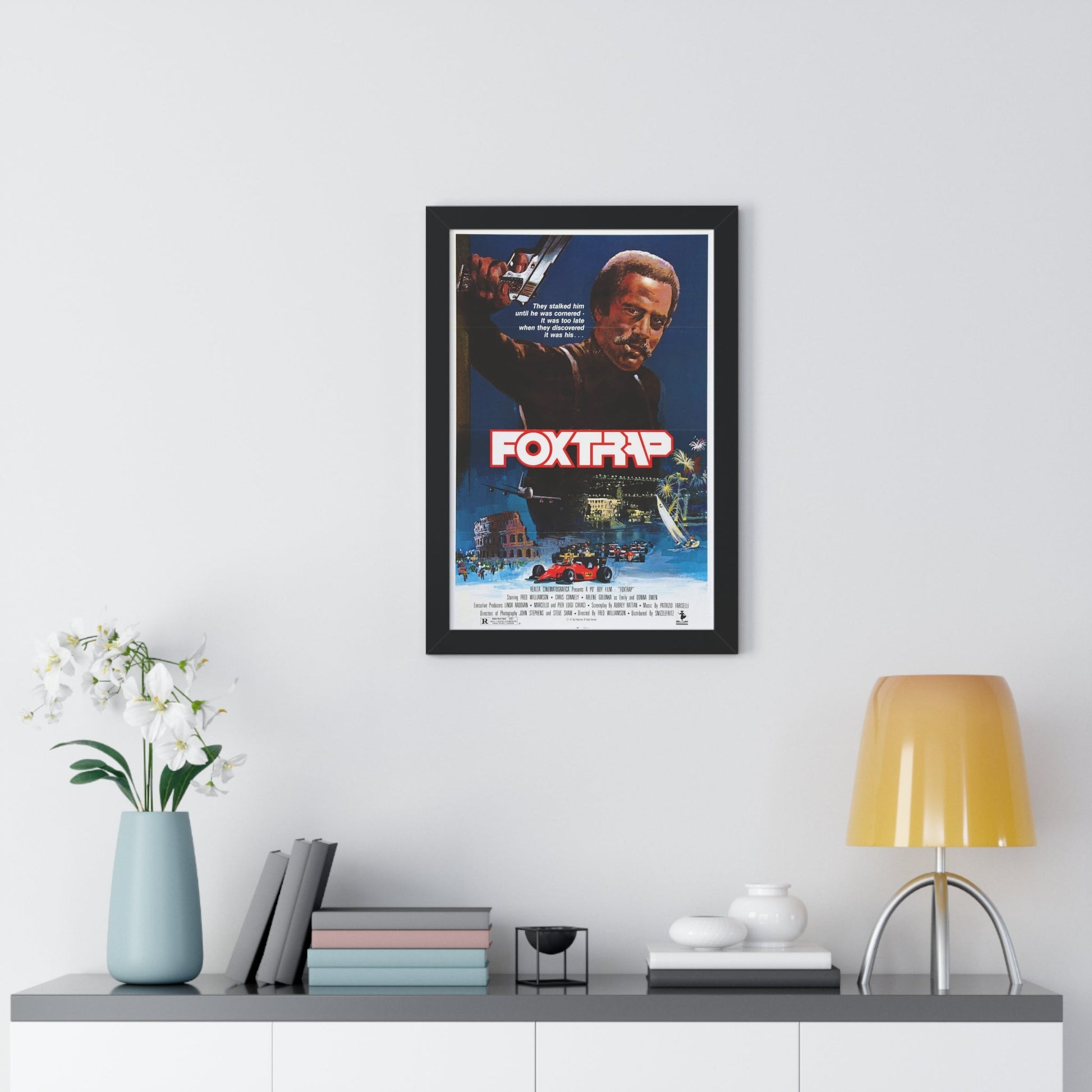 FOXTRAP 1986 - Framed Movie Poster-The Sticker Space