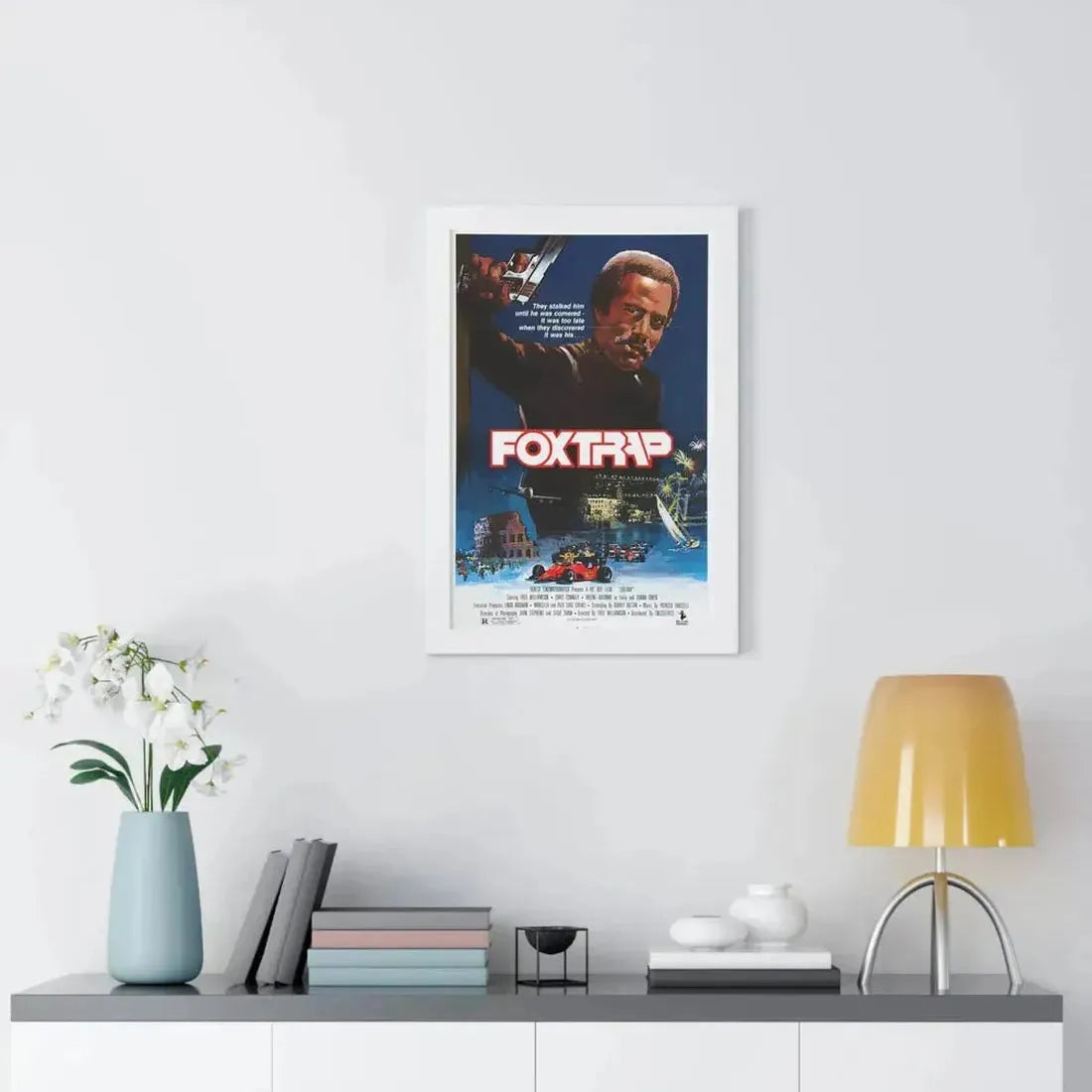 FOXTRAP 1986 - Framed Movie Poster - The Sticker Space