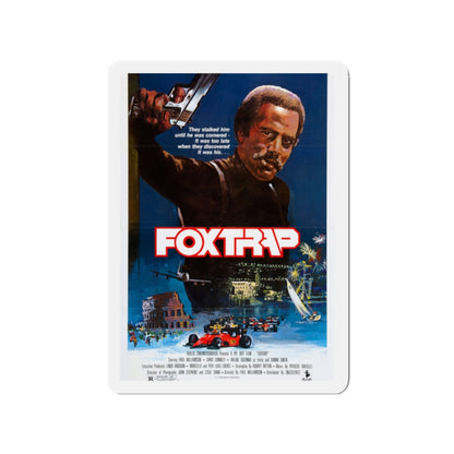 FOXTRAP 1986 Movie Poster - Die-Cut Magnet-2" x 2"-The Sticker Space