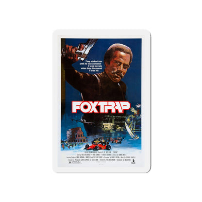 FOXTRAP 1986 Movie Poster - Die-Cut Magnet-5" x 5"-The Sticker Space