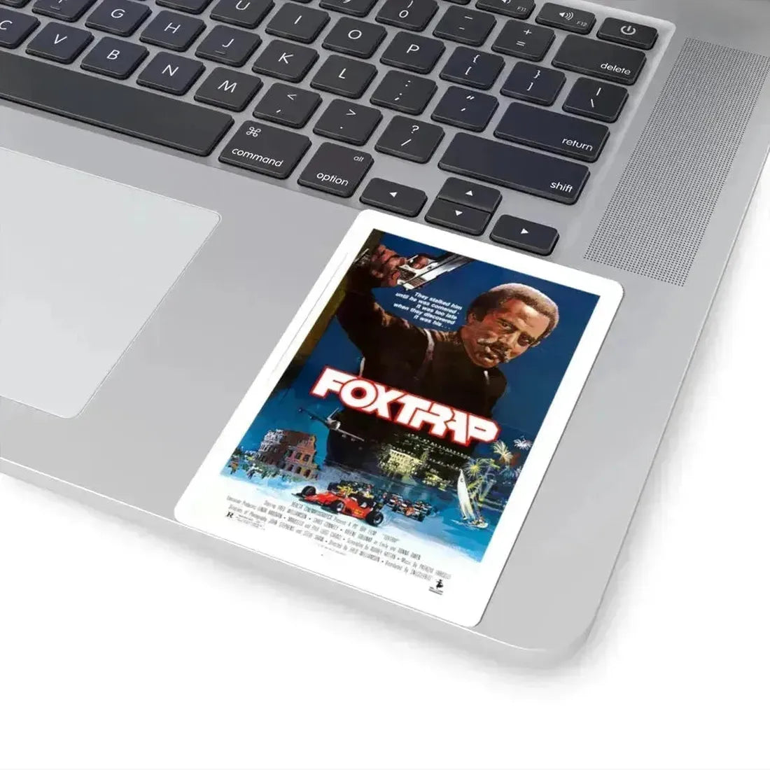 Foxtrap 1986 Movie Poster - STICKER Vinyl Kiss-Cut Decal - The Sticker Space