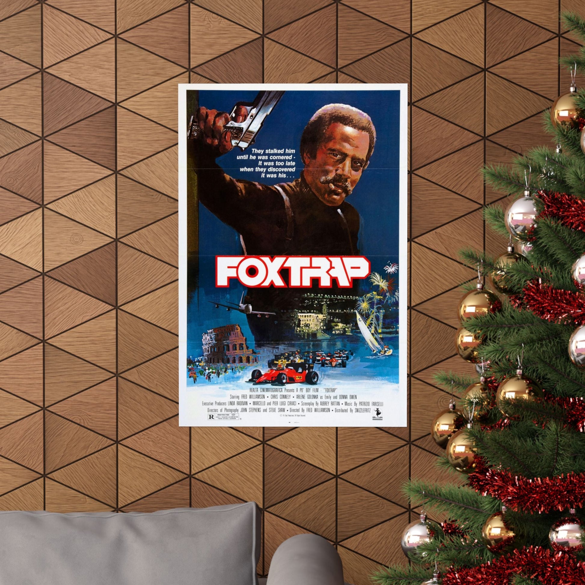 FOXTRAP 1986 - Paper Movie Poster-The Sticker Space